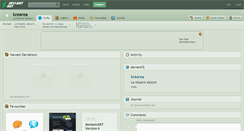 Desktop Screenshot of krearea.deviantart.com