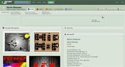 Desktop Screenshot of kevin-simmons.deviantart.com