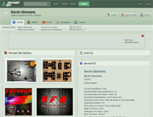 Tablet Screenshot of kevin-simmons.deviantart.com