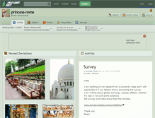 Tablet Screenshot of princess-reme.deviantart.com