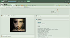 Desktop Screenshot of daedal.deviantart.com