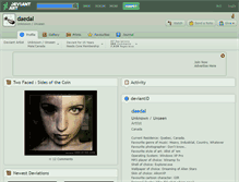 Tablet Screenshot of daedal.deviantart.com