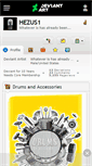 Mobile Screenshot of hezus1.deviantart.com