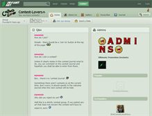 Tablet Screenshot of contest-lovers.deviantart.com