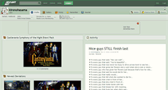 Desktop Screenshot of kironohasama.deviantart.com