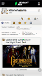 Mobile Screenshot of kironohasama.deviantart.com