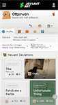 Mobile Screenshot of otterwen.deviantart.com