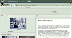 Desktop Screenshot of jannalee.deviantart.com