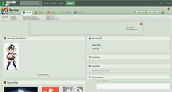 Desktop Screenshot of pecche.deviantart.com