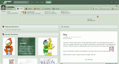 Desktop Screenshot of lilyneko.deviantart.com