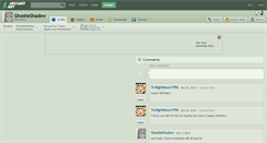 Desktop Screenshot of ghostieshadow.deviantart.com