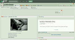 Desktop Screenshot of la-belle-epoque.deviantart.com