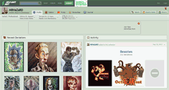 Desktop Screenshot of mrhazard.deviantart.com