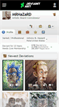 Mobile Screenshot of mrhazard.deviantart.com