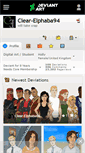 Mobile Screenshot of clear-elphaba94.deviantart.com