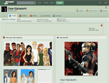 Tablet Screenshot of clear-elphaba94.deviantart.com