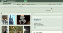 Desktop Screenshot of canonshooter68.deviantart.com