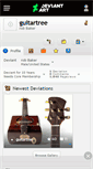 Mobile Screenshot of guitartree.deviantart.com