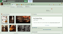 Desktop Screenshot of dongjun1987.deviantart.com