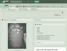 Tablet Screenshot of lewk.deviantart.com