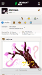 Mobile Screenshot of mimoka.deviantart.com