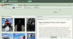 Desktop Screenshot of kingkoopz123.deviantart.com