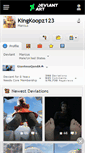 Mobile Screenshot of kingkoopz123.deviantart.com