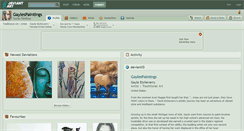 Desktop Screenshot of gaylespaintings.deviantart.com