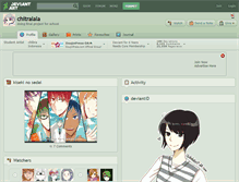 Tablet Screenshot of chitralala.deviantart.com