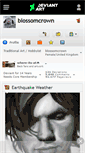 Mobile Screenshot of blossomcrown.deviantart.com