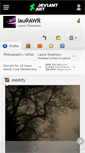Mobile Screenshot of laurawr.deviantart.com