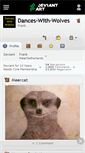 Mobile Screenshot of dances-with-wolves.deviantart.com