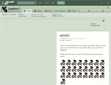Tablet Screenshot of coalfire17.deviantart.com