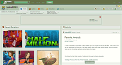 Desktop Screenshot of hotrod2001.deviantart.com