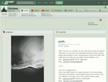 Tablet Screenshot of gsoriano.deviantart.com