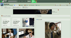 Desktop Screenshot of aliceknox.deviantart.com