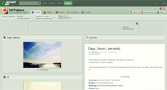 Desktop Screenshot of kattragique.deviantart.com