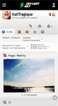 Mobile Screenshot of kattragique.deviantart.com
