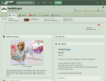 Tablet Screenshot of nadiadesigns.deviantart.com