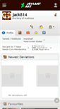 Mobile Screenshot of jack814.deviantart.com