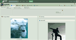 Desktop Screenshot of mystic86.deviantart.com