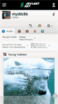 Mobile Screenshot of mystic86.deviantart.com
