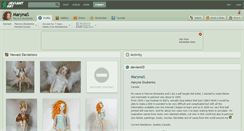 Desktop Screenshot of marynas.deviantart.com