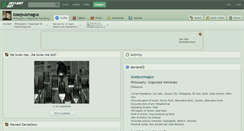 Desktop Screenshot of iosepusmagus.deviantart.com
