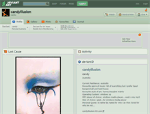 Tablet Screenshot of candyillusion.deviantart.com