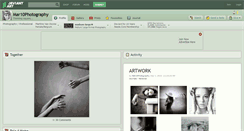 Desktop Screenshot of mar10photography.deviantart.com