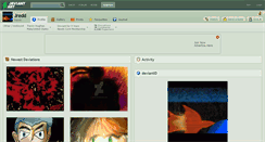 Desktop Screenshot of jredd.deviantart.com