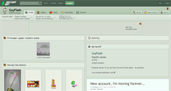Desktop Screenshot of guyflash.deviantart.com