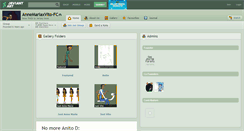 Desktop Screenshot of annemariaxvito-fc.deviantart.com