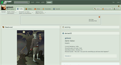 Desktop Screenshot of goloom.deviantart.com